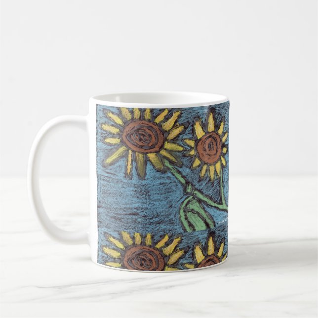 Mug Kids Art for CHOC - Sunflowers Forever (Gauche)
