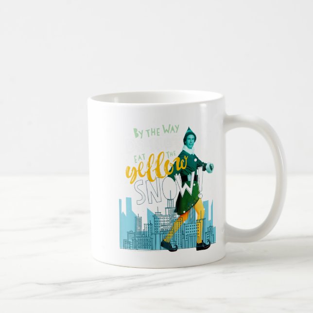 Mug Kids Elf Buddy Don't Eat The Yellow Snow Skyline T (Droite)