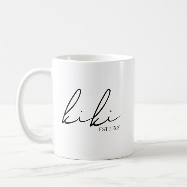 Mug Kiki Établie | Cadeau Kiki mignon  (Gauche)