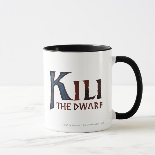 Mug KILI THE DWARF™ Nom (Droite)