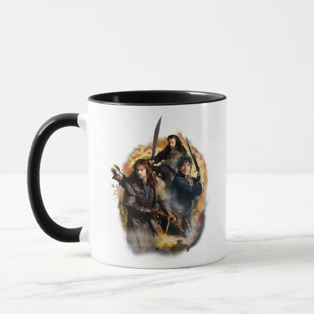 Mug Kili, THORIN OAKENSHIELD™, & BAGGINS™ Graphique (Gauche)