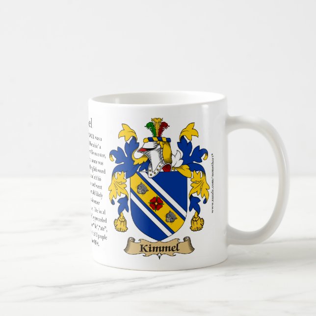 Mug Kimmel, l'origine, la signification et la crête (Droite)