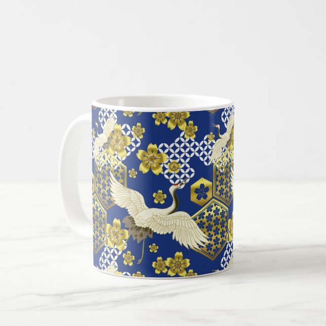 Mug Kimono motif japonais (Devant gauche)