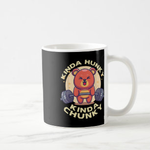 Mug Kinda Chunky Kinda Hunky Bodybuilding Gym Po