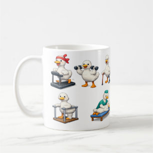 Mug Kinésithérapie Silly Goose , Kinésithérapeute 