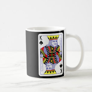 Mug King Of Spades Jouer Des Cartes Costume Halloween