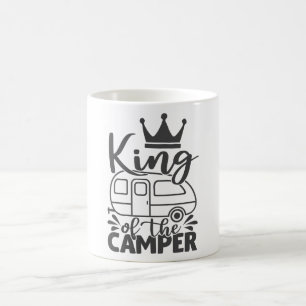 Mug King Of The Camper Drôle Citation Camping Dit :