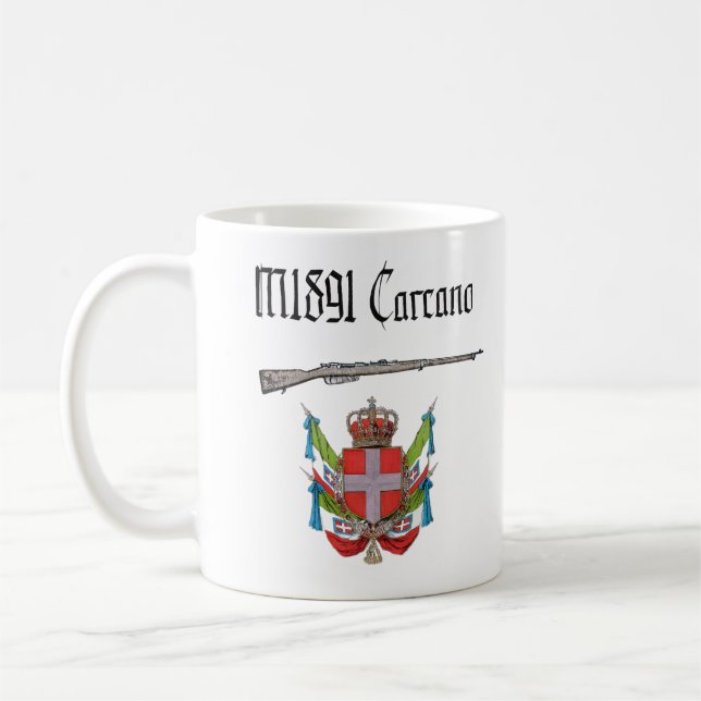 Mug Kingdom of Italy WW1 M1891 Carcano rifle  (Gauche)