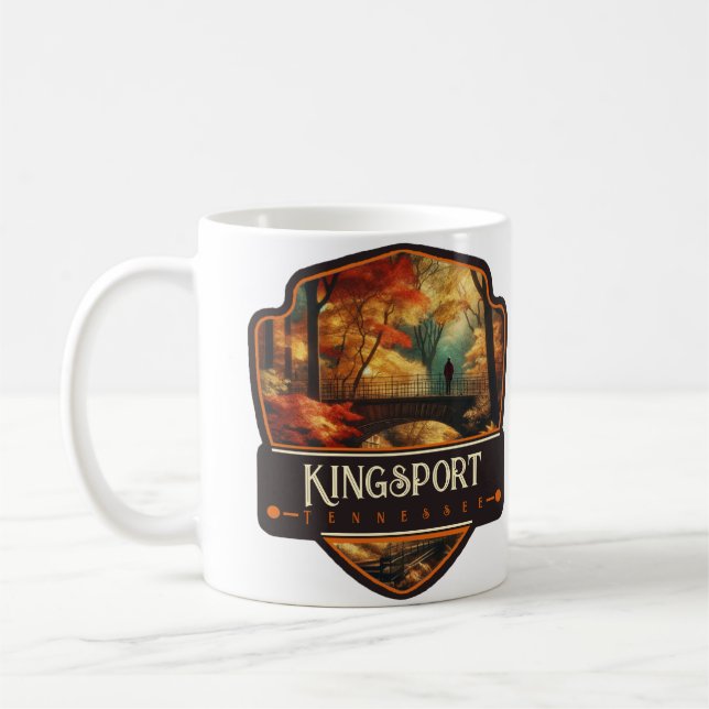 Mug Kingsport, Tennessee | Vintage (Gauche)