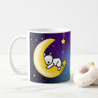 Mug KiniArt Westie Amour lunaire