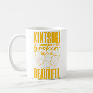 Mug Kintsugi Kintsukuroi Art Japonais Imparfait Potte