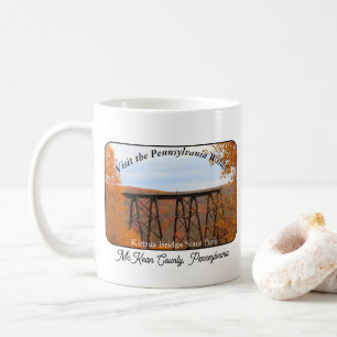 Mug Kinzua Bridge State Park Fall Festival Souvenir