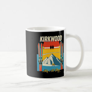 Mug Kirkwood California Ski Toute la journée - Retro V