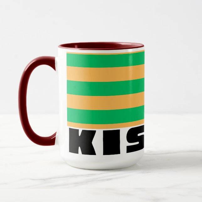Mug Kismet Mint bordeaux (Gauche)