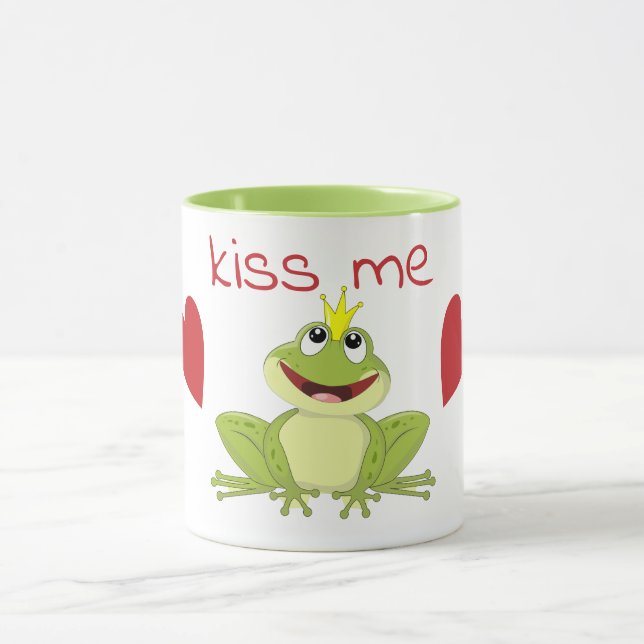 Mug Kiss Me Cute Frog Prince (Centre)