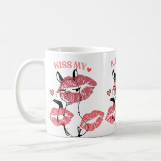 Mug Kiss My Heart Llama Tee