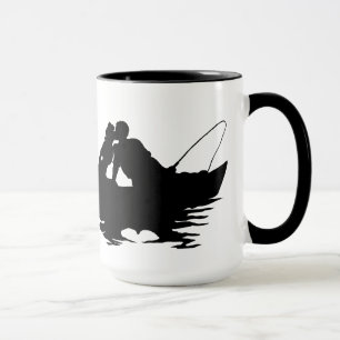 Mug Kisser Pêche Couple Silhouette Personnaliser Mug!