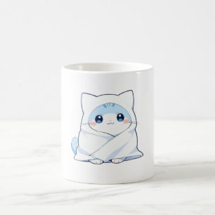 Mug Kit de couverture douillette chaton kawaii design