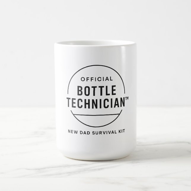 Mug Kit de Survie pour Nouveau Papa Technicien de Bout (Centre)