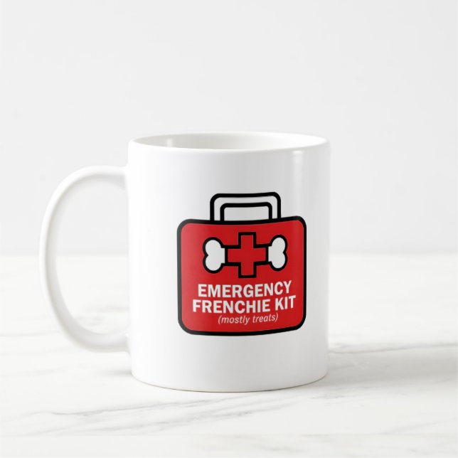 Mug Kit de traitement d'urgence pour Bouledogue França (Gauche)