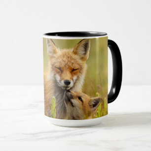 Mug Kit Renard Rouge vers le haut de Momma