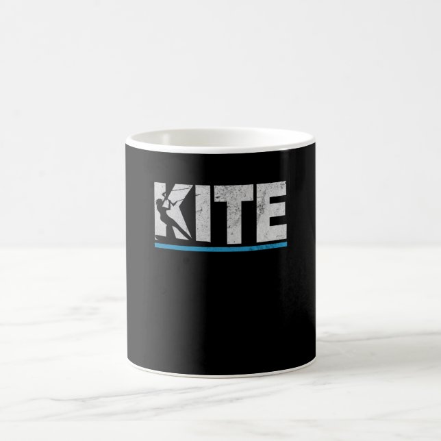 Mug Kite Kitesurfer Kitesurfing Surf Retro Cadeau (Centre)