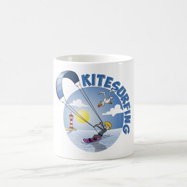 Mug Kite surfing blue  (Centre)