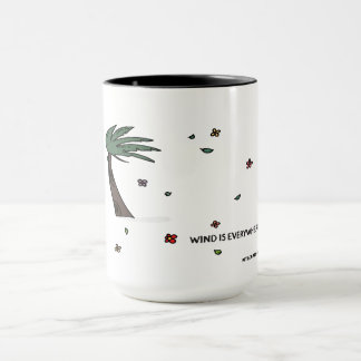 Mug Kiteboard/kitesurf - Le vent est partout