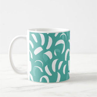 Mug Kitesurf Kiteboard bleu Motif blanc