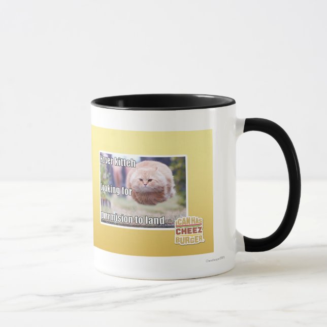 Mug Kitteh de vol plané (Droite)