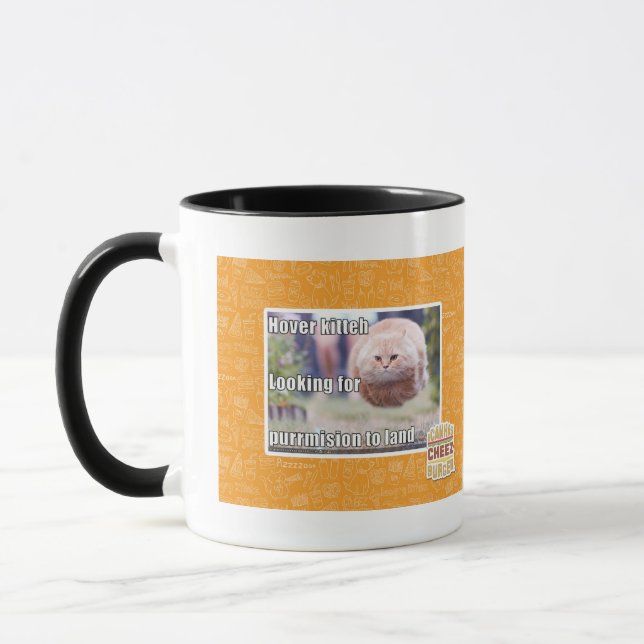 Mug Kitteh de vol plané (Gauche)