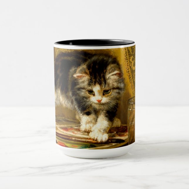 Mug Kitten avec peinture et brosses (Centre)
