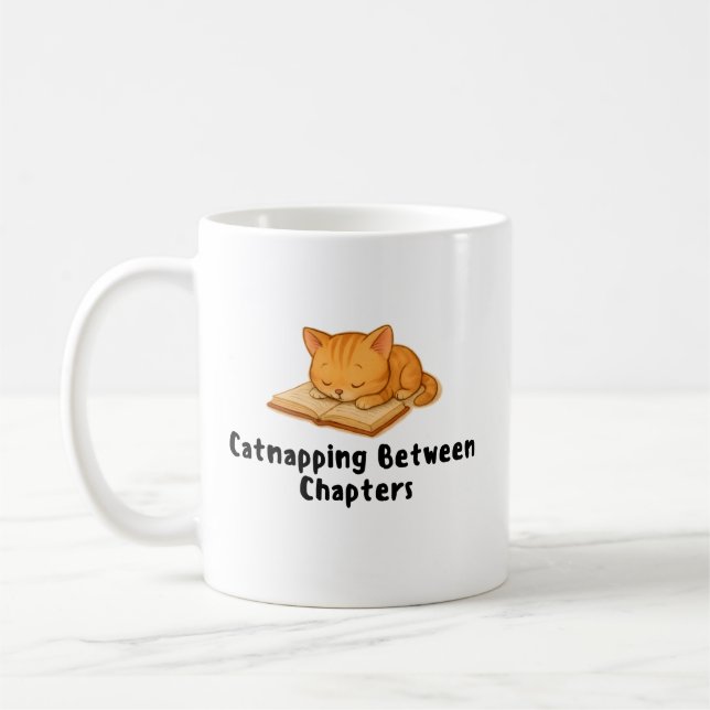 Mug Kitten Catnapping entre chapitres, Amoureux des ch (Gauche)