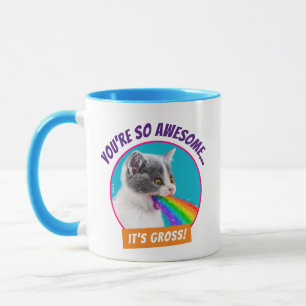 Mug Kitten crache vers le ciel