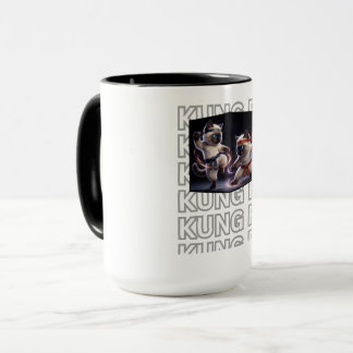 Mug Kittens de Kung Fu Épiques Arts Martiaux