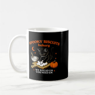 Mug Kitty Biscuits Saison effrayante Biscuits effrayan