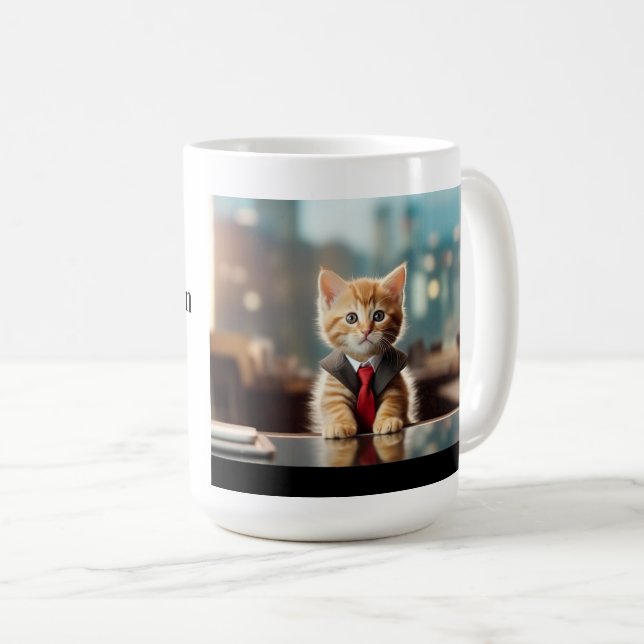 Mug Kitty Entreprise (Devant droit)