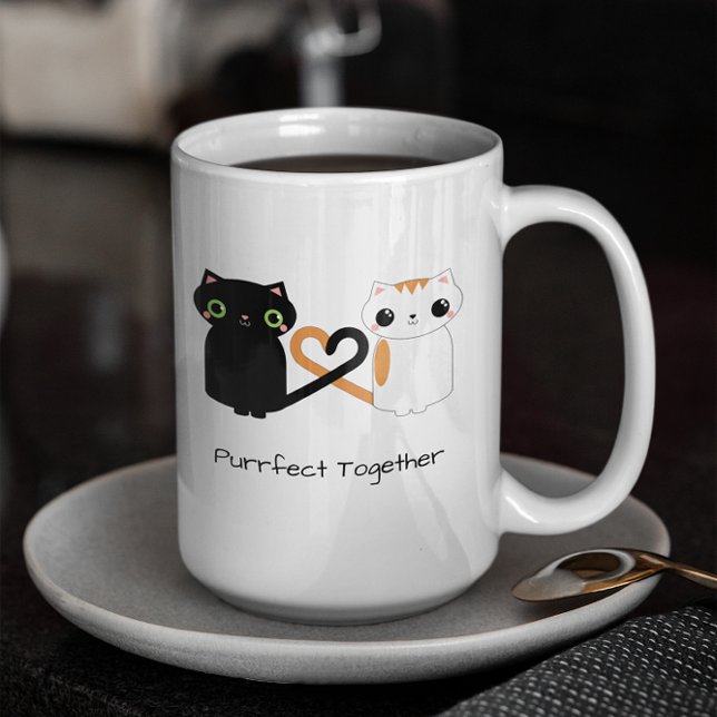 Mug Kitty Love Coeur Tails (Créateur téléchargé)