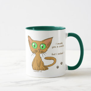 Mug Kitty mignon a mangé votre biscuit