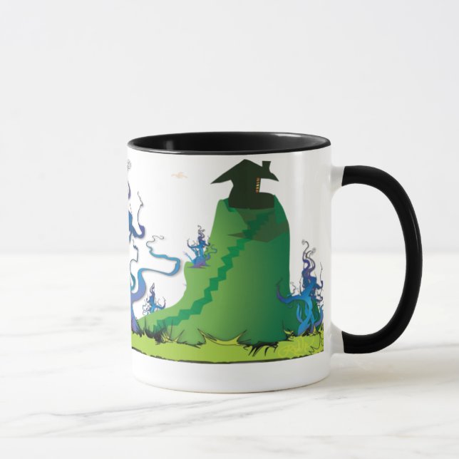 Mug Kittybeast se dirige à la maison pour le café (Droite)