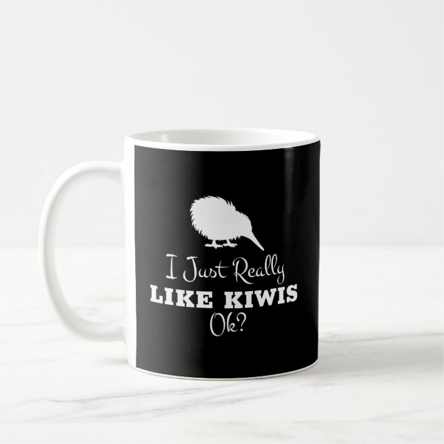 Mug Kiwi Bird Pour Les Oiseaux Néo-Zélandais (Gauche)