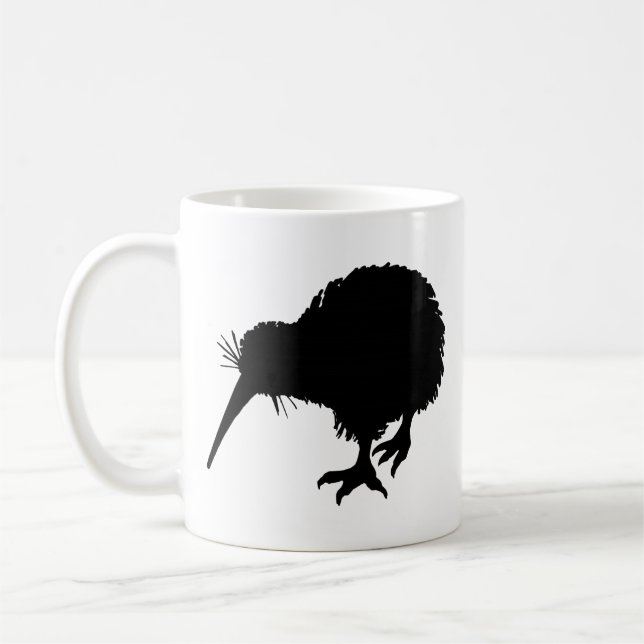 Mug Kiwi Bird Silhouette (Gauche)