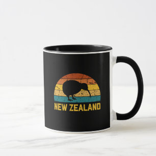 Mug Kiwi de Nouvelle-Zélande Rétro