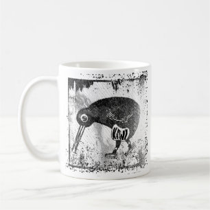 Mug Kiwi noir et blanc