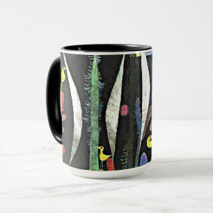 Mug Klee - Paysage aux oiseaux jaunes