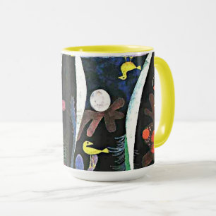 Mug Klee - Paysage aux oiseaux jaunes
