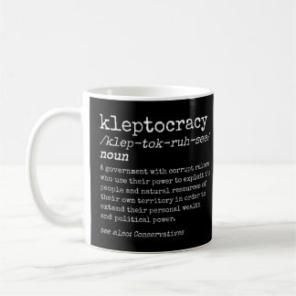 Mug Kleptocratie Politique Conservatrice Royaume-Uni C
