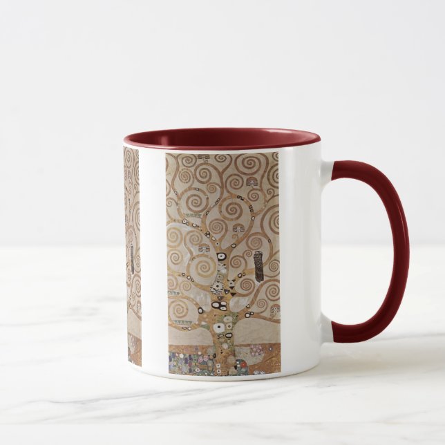 Mug Klimt - modèles Stocletfries de plante (Droite)