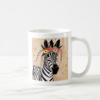 Klimt Zebra | Couronne De Fleurs