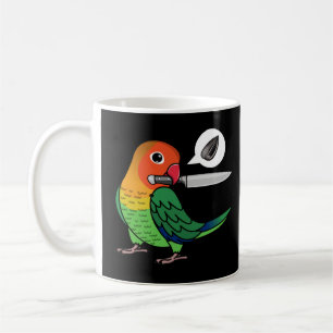 Mug Knife Parrot veut des graines I Fischers Lovebird
